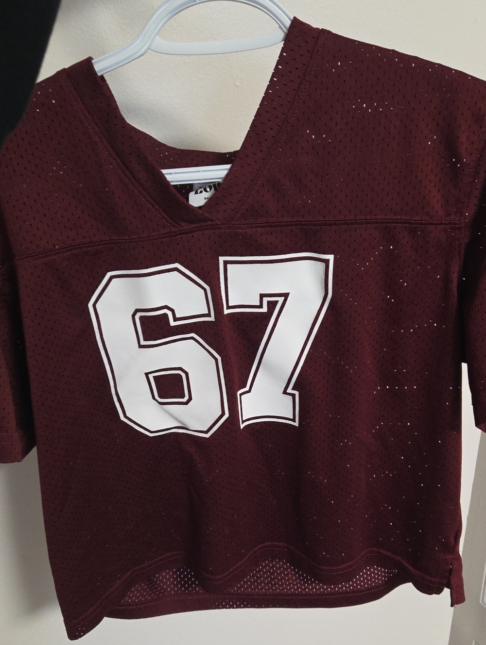 67 Crimson Jersey